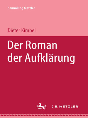 cover image of Der Roman der Aufklärung
